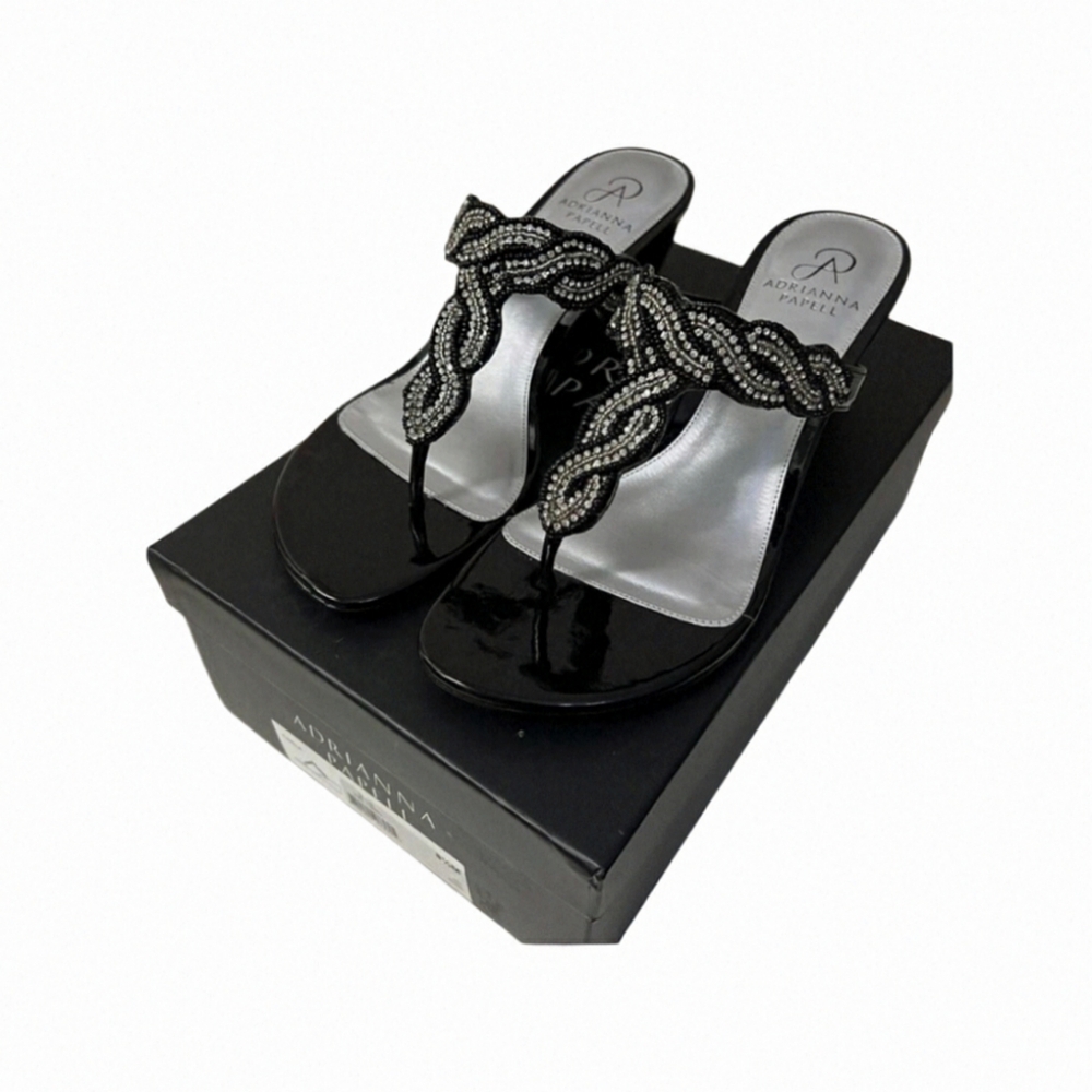 Adrianna Papell Beaded Sandals